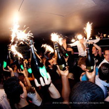 Eis Kuchen Brunnen Geburtstag Party Kerzen Champagner Flasche Wunderkerzen für Party Feuerwerk